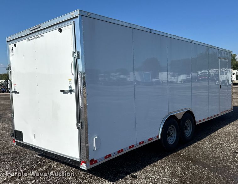image for item NU9690 2025 Spartan SP8.5X24TA enclosed cargo trailer