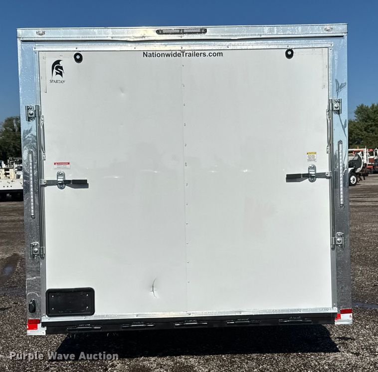 image for item NU9690 2025 Spartan SP8.5X24TA enclosed cargo trailer
