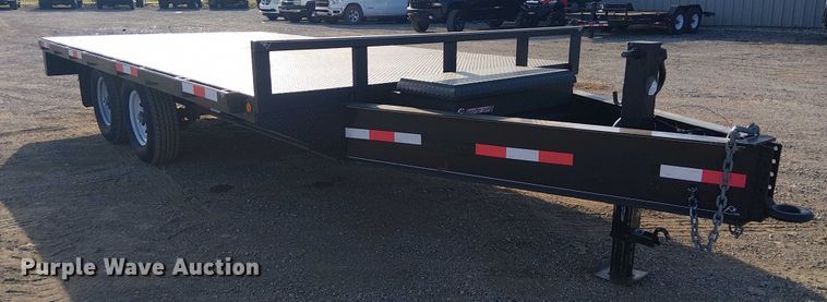 image for item NU9738 2013 Temco Mfg. Inc. flatbed trailer
