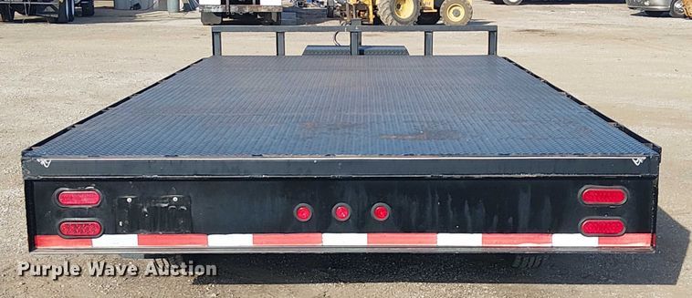 image for item NU9738 2013 Temco Mfg. Inc. flatbed trailer
