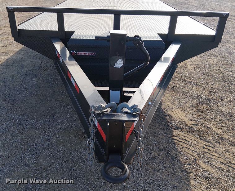 image for item NU9738 2013 Temco Mfg. Inc. flatbed trailer