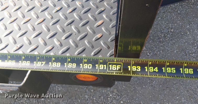 image for item NU9738 2013 Temco Mfg. Inc. flatbed trailer