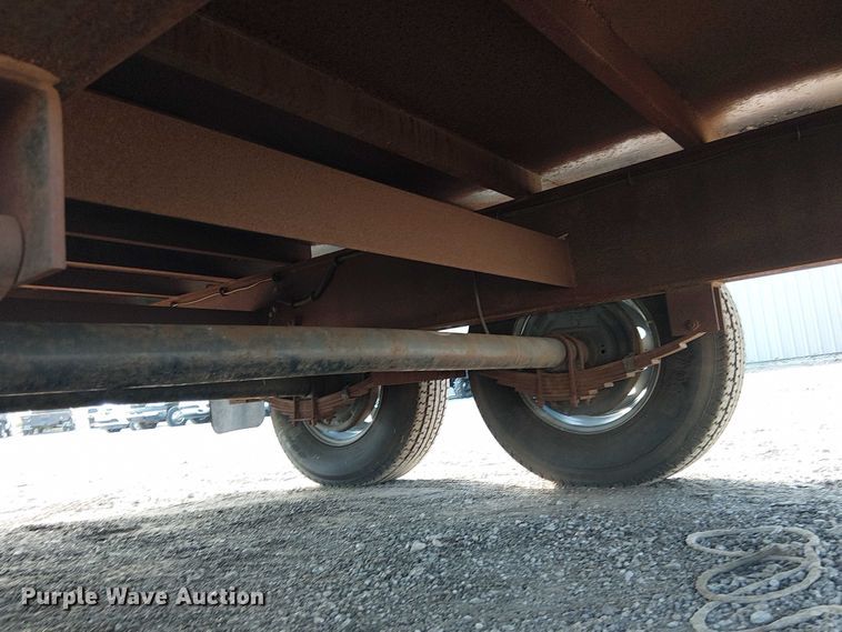 image for item NU9738 2013 Temco Mfg. Inc. flatbed trailer