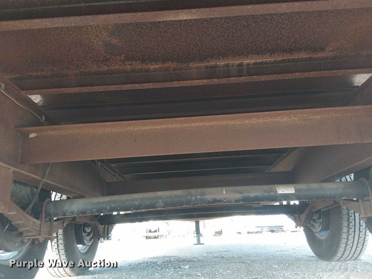 image for item NU9738 2013 Temco Mfg. Inc. flatbed trailer