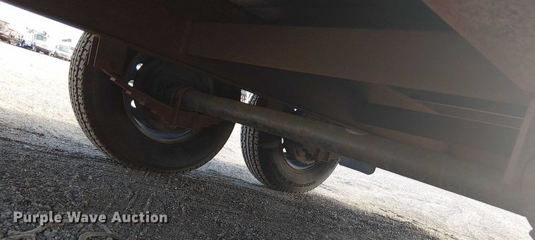 image for item NU9738 2013 Temco Mfg. Inc. flatbed trailer