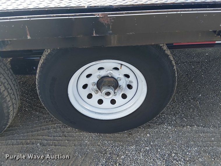 image for item NU9738 2013 Temco Mfg. Inc. flatbed trailer