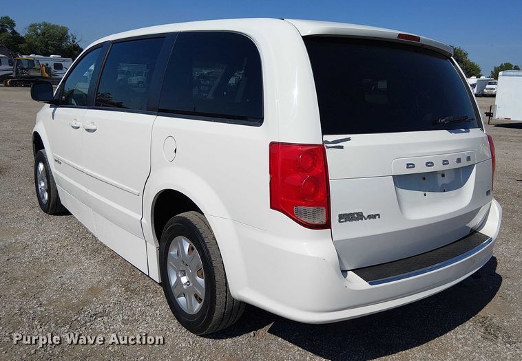 image for item NU9744 2012 Dodge Grand Caravan handicap accessible van