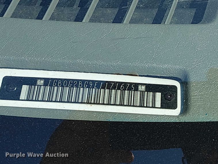 image for item NU9748 2014 Chevrolet Express G3500 delivery van