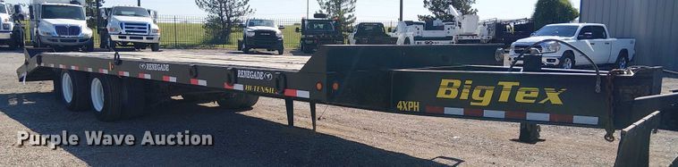 image for item NU9760 2013 Big Tex 4XPH equipment trailer