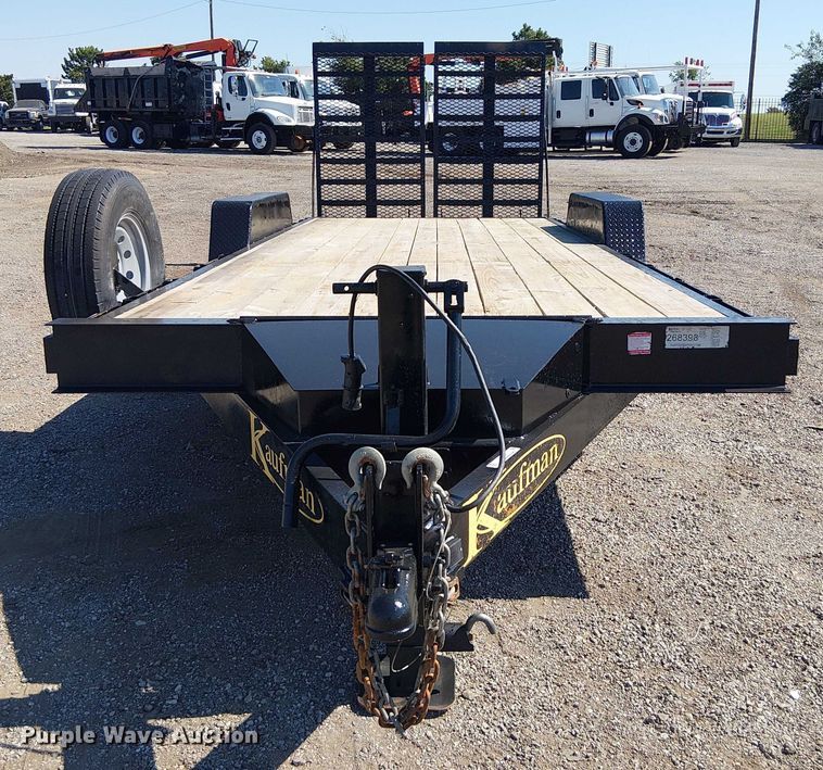 image for item NU9761 2023 Kaufman equipment trailer