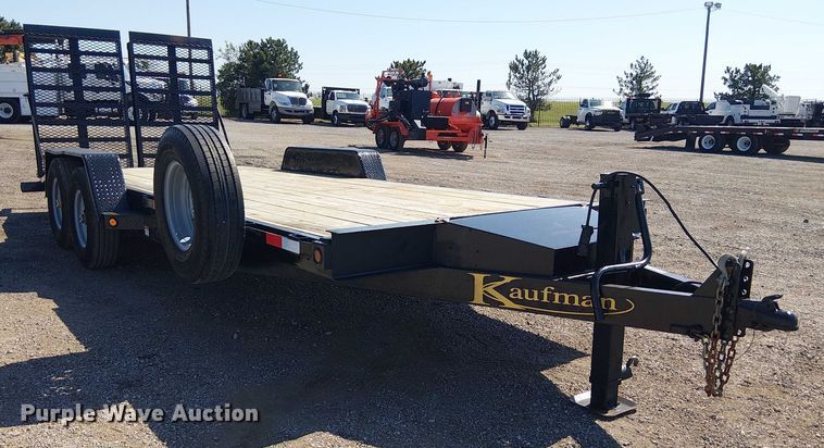 image for item NU9761 2023 Kaufman equipment trailer