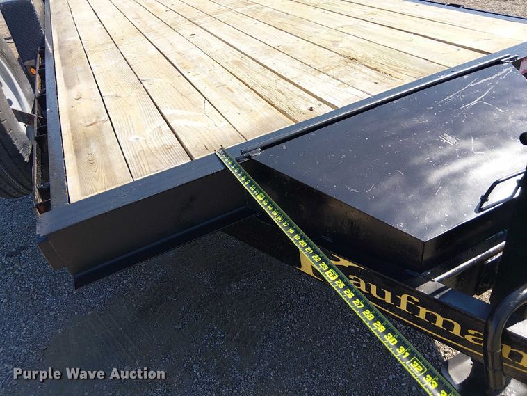 image for item NU9761 2023 Kaufman equipment trailer