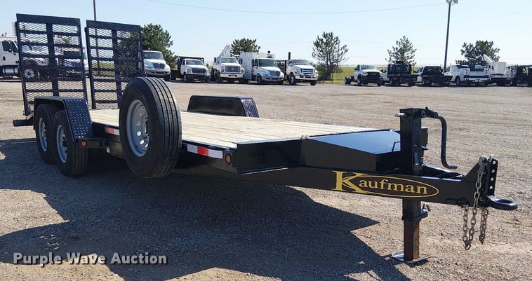 image for item NU9763 2023 Kaufman equipment trailer