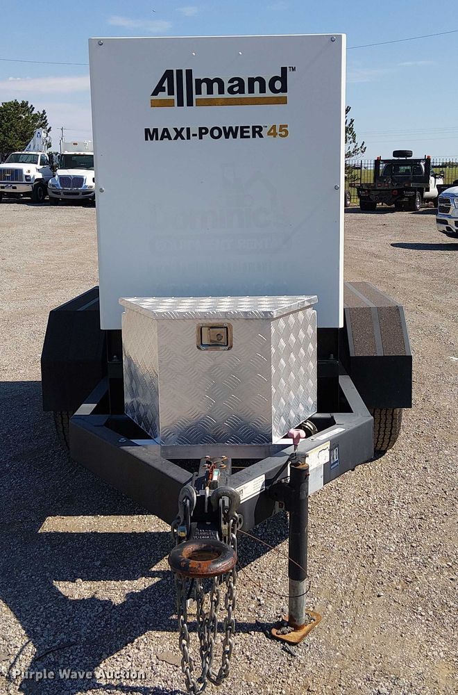 image for item NU9764 2017 Allmand Maxi-Power 45 generator