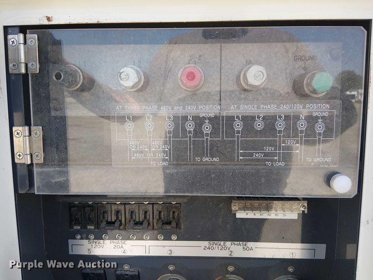 image for item NU9764 2017 Allmand Maxi-Power 45 generator