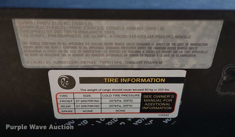 image for item NU9764 2017 Allmand Maxi-Power 45 generator