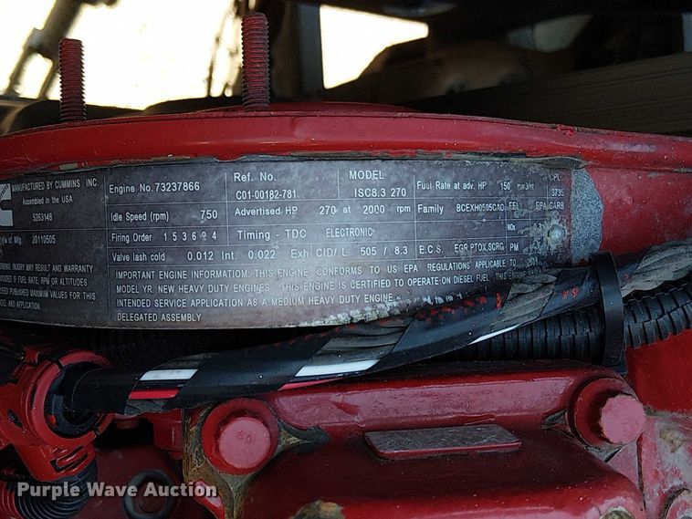 image for item NU9768 2012 Freightliner Business Class M2 utility / service truck