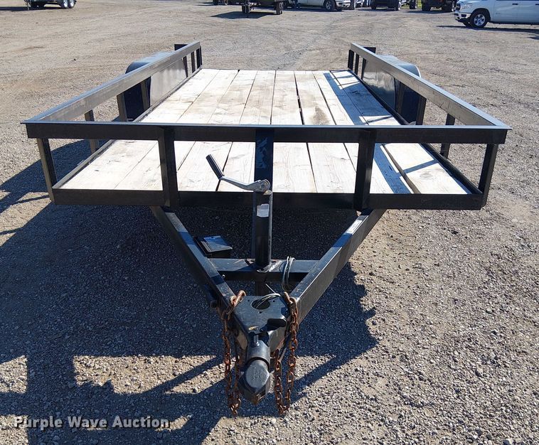 image for item NU9774 Shop built utility trailer