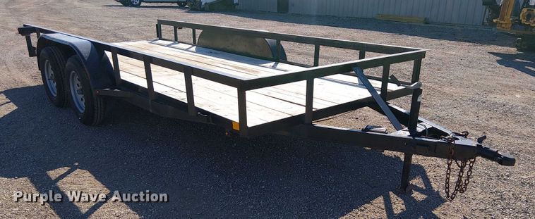 image for item NU9774 Shop built utility trailer