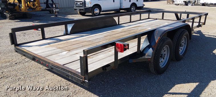 image for item NU9774 Shop built utility trailer