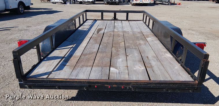 image for item NU9774 Shop built utility trailer