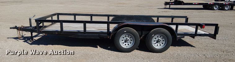 image for item NU9774 Shop built utility trailer