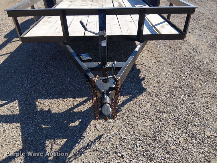 image for item NU9774 Shop built utility trailer