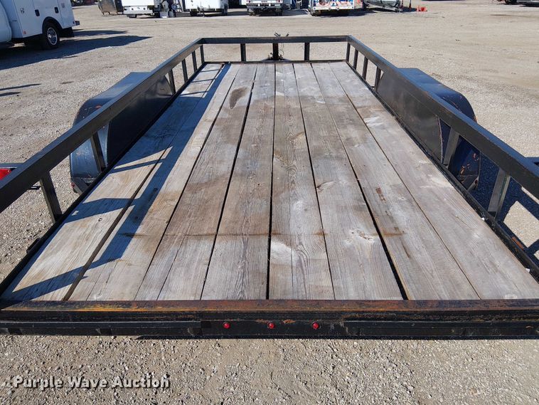 image for item NU9774 Shop built utility trailer