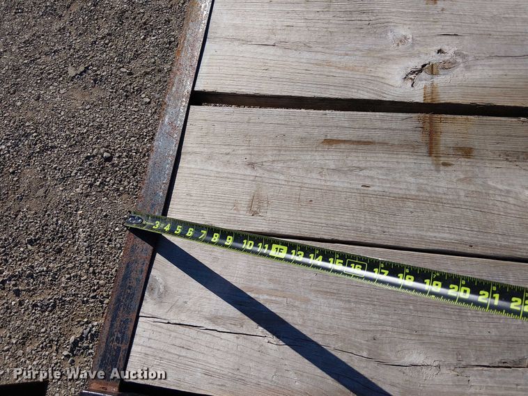 image for item NU9774 Shop built utility trailer