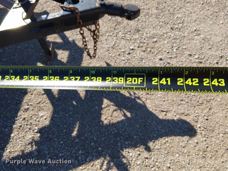 image for item NU9774 Shop built utility trailer