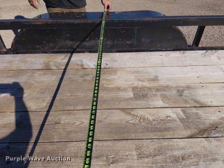 image for item NU9774 Shop built utility trailer