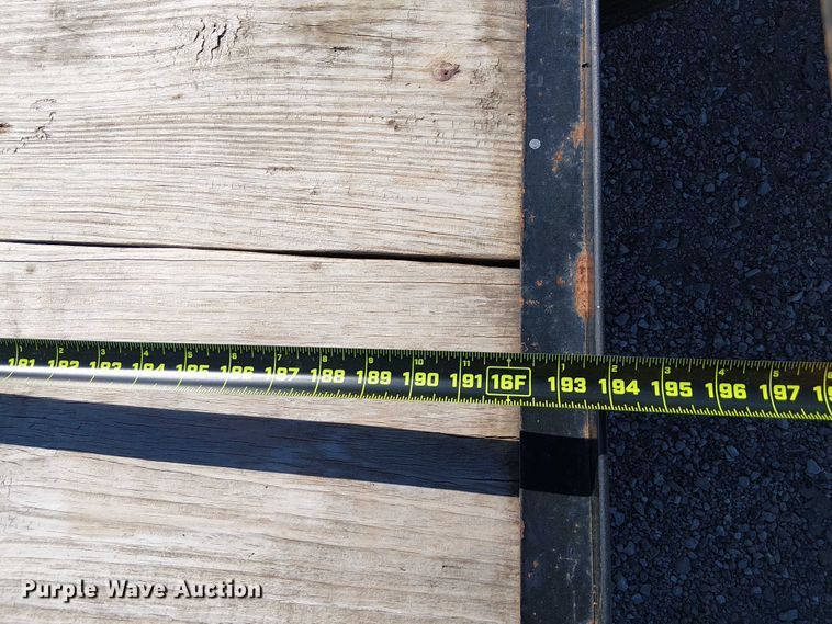 image for item NU9774 Shop built utility trailer