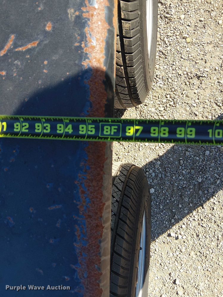 image for item NU9774 Shop built utility trailer