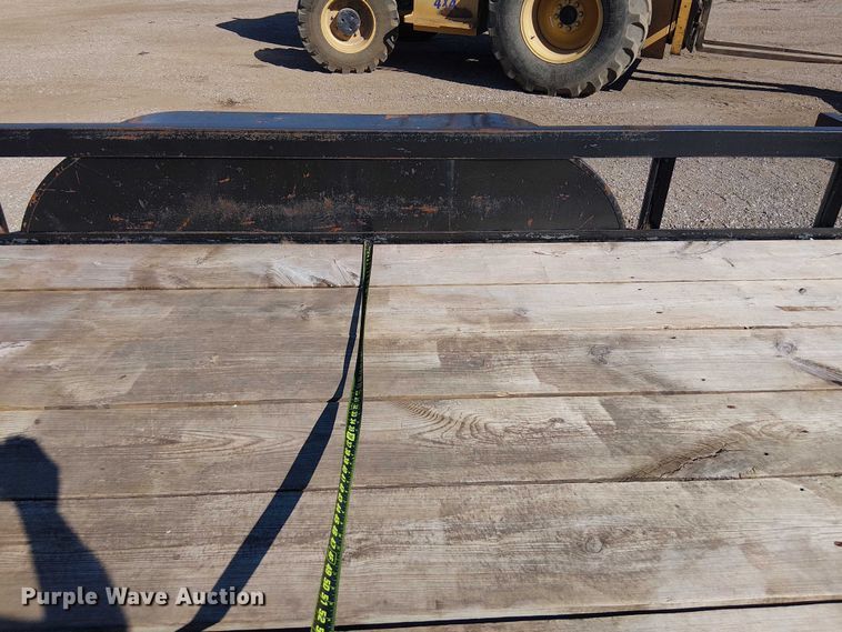 image for item NU9774 Shop built utility trailer