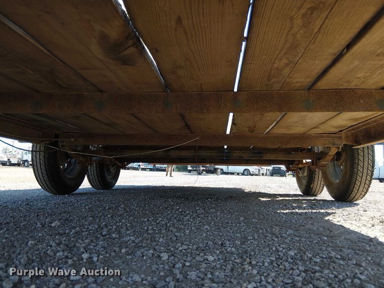 image for item NU9774 Shop built utility trailer