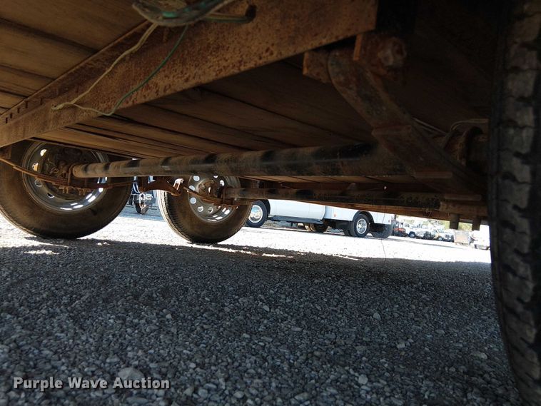 image for item NU9774 Shop built utility trailer