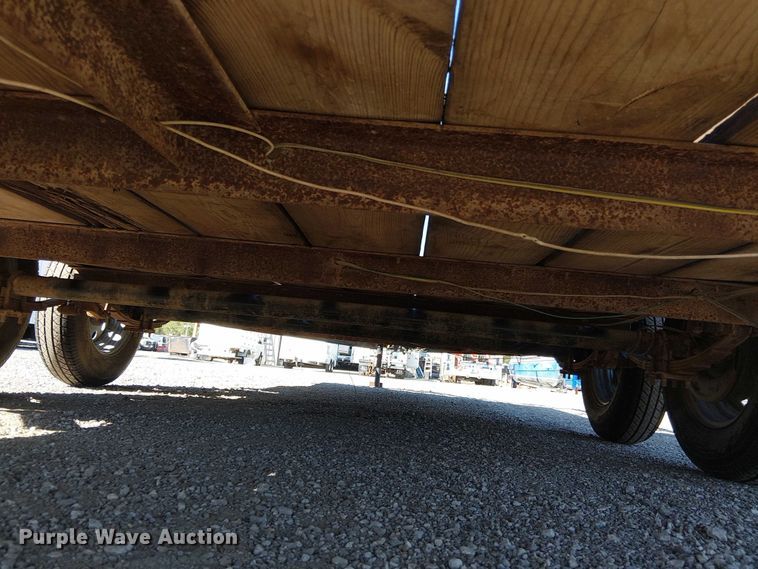 image for item NU9774 Shop built utility trailer