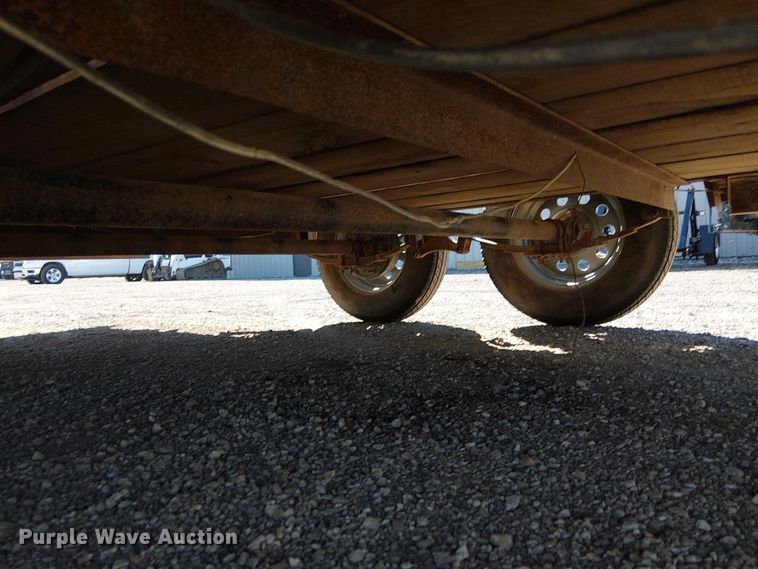 image for item NU9774 Shop built utility trailer