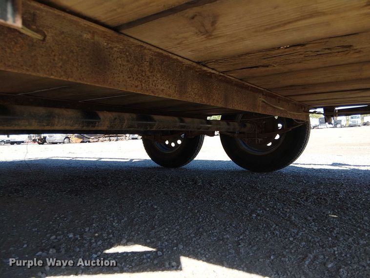 image for item NU9774 Shop built utility trailer