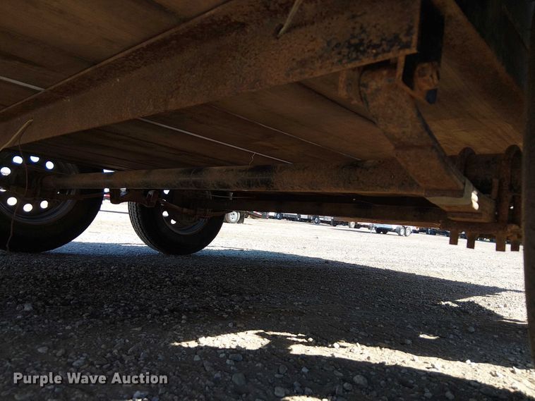 image for item NU9774 Shop built utility trailer