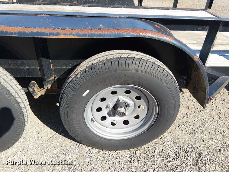 image for item NU9774 Shop built utility trailer