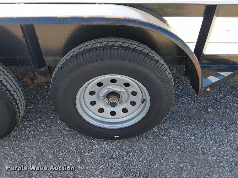 image for item NU9774 Shop built utility trailer