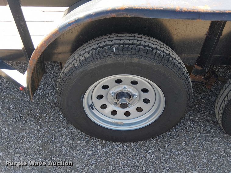 image for item NU9774 Shop built utility trailer