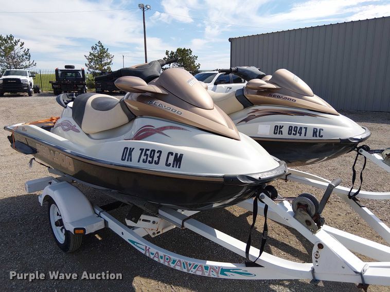 image for item NU9782 (2) Sea Doo GTI personal watercrafts