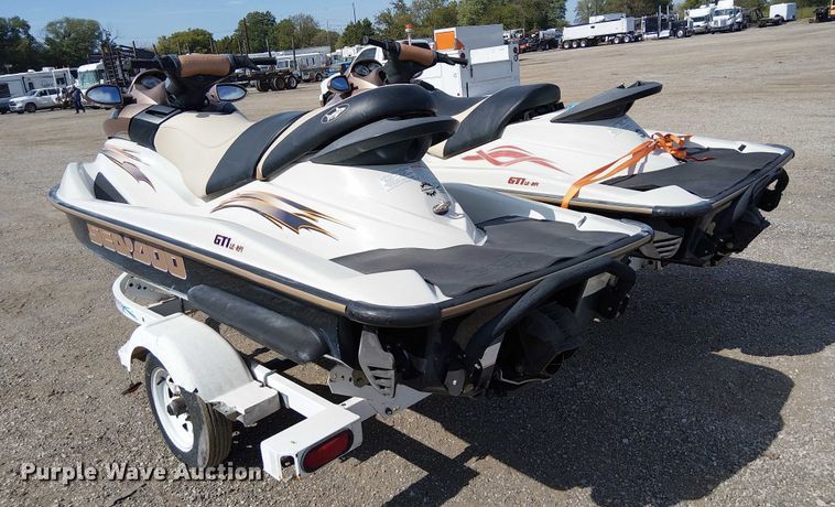 image for item NU9782 (2) Sea Doo GTI personal watercrafts