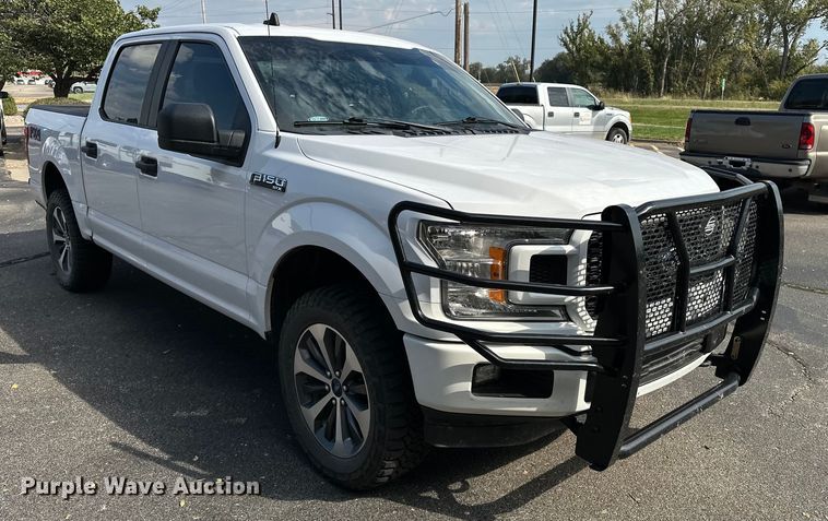 image for item OJ9931 2020 Ford F150 STX SuperCrew pickup truck