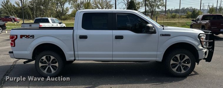 image for item OJ9931 2020 Ford F150 STX SuperCrew pickup truck