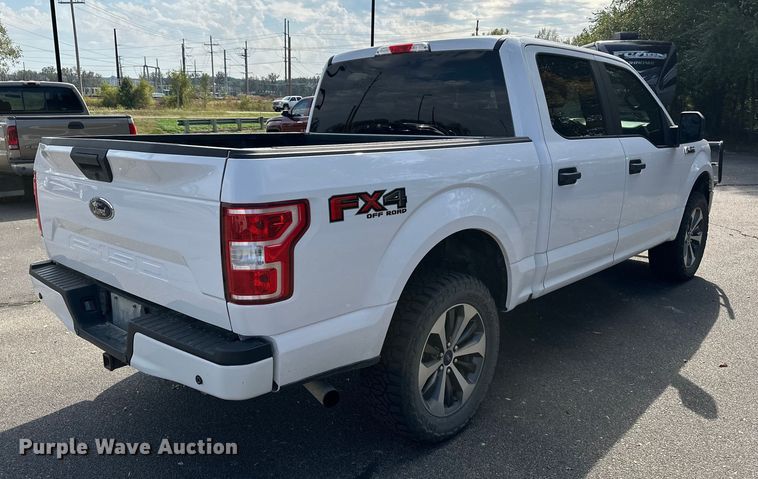 image for item OJ9931 2020 Ford F150 STX SuperCrew pickup truck