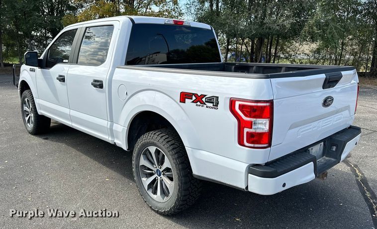 image for item OJ9931 2020 Ford F150 STX SuperCrew pickup truck