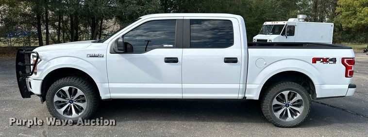 image for item OJ9931 2020 Ford F150 STX SuperCrew pickup truck